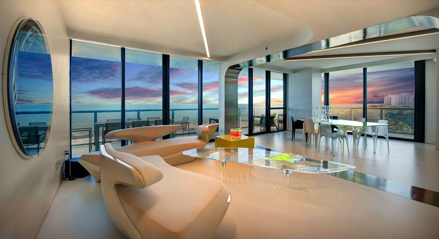 Miami Beach Condo Owned by Late Architect Zaha Hadid Sells for 5.75